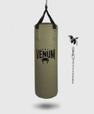 VENUM ORIGINS PUNCHING BAG - KHAKI/BLACK (CEILING MOUNT INCLUDED)