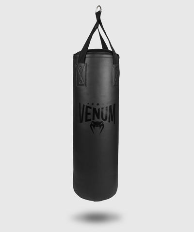 VENUM ORIGINS PUNCHING BAG - BLACK/BLACK (CEILING MOUNT INCLUDED)