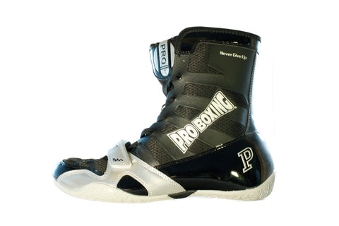 Pro Boxing Hyper Flex Boxing Shoes-grey/blk